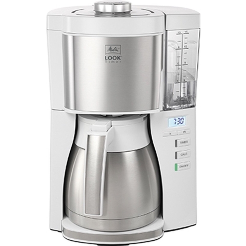 Melitta Koffiezet Look Therm Timer Wit | Koffiezetapparaten | Keuken&Koken - Koffie&Ontbijt | 4006508222476