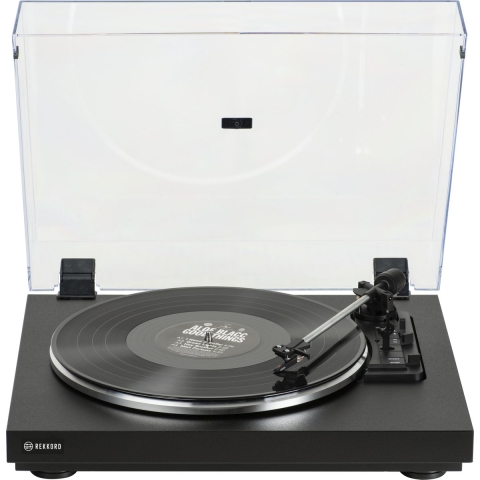 Rekkord Platenspeler F110B-AT91 Zwart | Hifi componenten | Beeld&Geluid - Audio | 9120122291504
