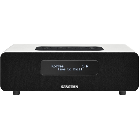 Sangean DDR-36, cabinet radio, BT, USB lader, DAB+, wit | Radio’s | Beeld&Geluid - Audio | A500320
