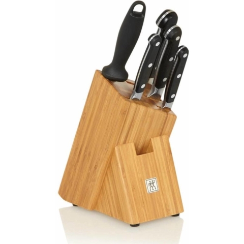 Zwilling Pro Messenblok, bamboe, 6-dlg. | Keukenmessen | Keuken&Koken - Keukengerei | 38436-000-0