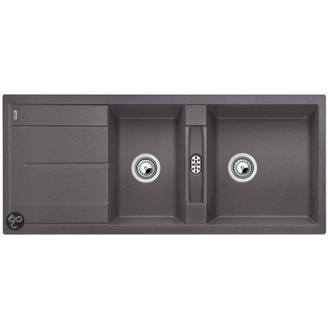 Blanco Spoelbak Metra 8S SGR rock grey man. | Spoelbakken&Kranen | Keuken&Koken - Inbouwapparatuur | 4020684590600