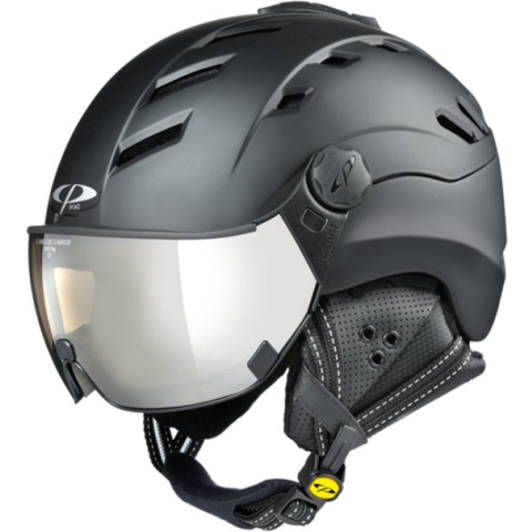CP Camurai - Skihelm met Vizier - zwart - 60-62/XL - meekleurend vizier cat. 1-2 (☁/❄/☀)