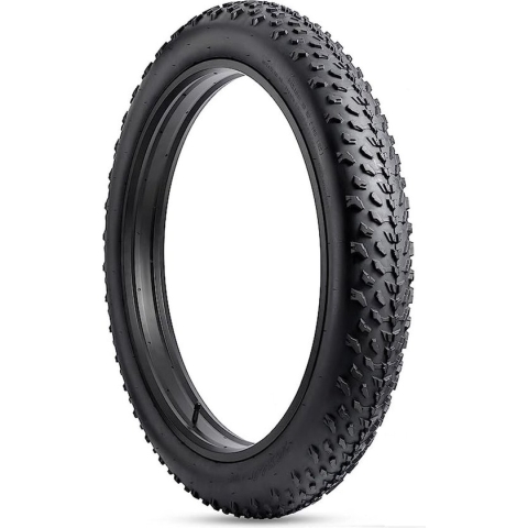 2 Set 20" FatBike Banden 20 x 4.0 Compatibel met 20 x 4.0 Mountainbike Fat Banden(zwart)- Fat bike