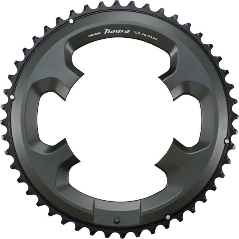 Shimano Tiagra 4700 Kettingblad Zwart,Grijs 48t