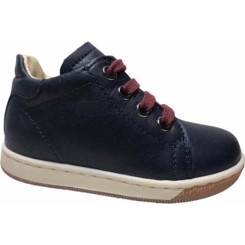 Falcotto rits veter sneakers Antares navy bordo mt 20