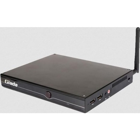 Giada DM5-R1305G40H0G, Mini PC barebone, AMD Ryzen R1305G, 2C/4T, 3 x HDMI, 2 x DDR4 2400 SO-DIMM, 1 x 2.5 SATA, 1 x mSATA, 1 x GigaBit LAN, 2x USB3.1, 2 x USB2