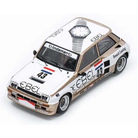 Renault 5 Turbo Spark 1:43 1982 Jan Lammers Renault Motorsport - Ebel Swiss Watches S6023 Europa