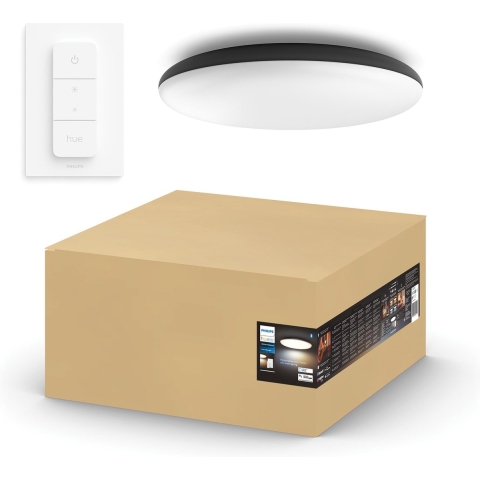Philips Hue Cher Hue ceiling lamp black | elektronica en media | Smart Home - Slimme Verlichting | 8719514341173