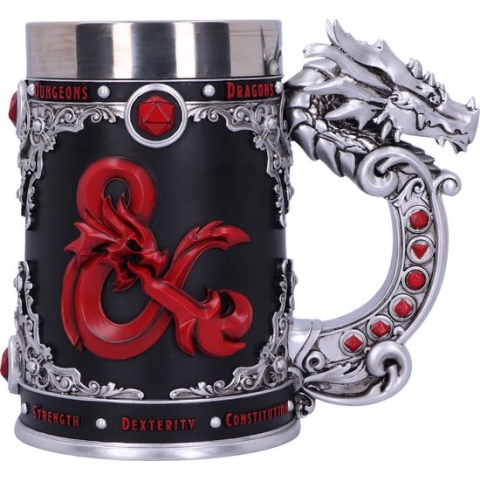Nemesis Now - Dungeons & Dragons Logo - Bierpul - 15.5cm