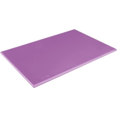Hygiplas HDPE Snijplank Paars - 600x450x25mm - Hygiplas FX104 - Dikke Plank - Horeca