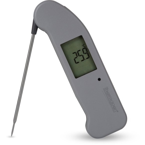 Thermapen One Grijs - BBQ Thermometer binnen - BBQ Thermometer koken - Kerstcadeau
