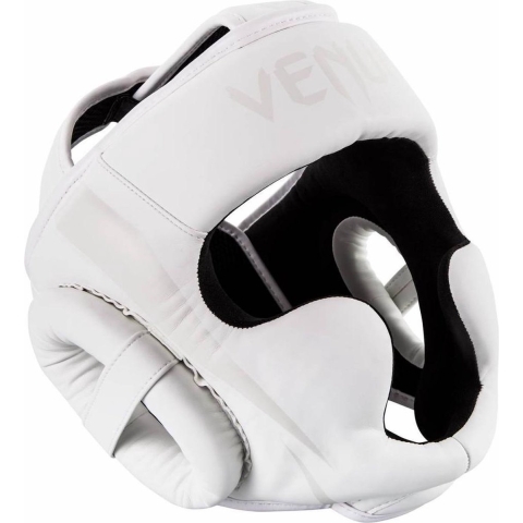 Venum ELITE Headgear Kickboks Hoofdbeschermer Wit Hoofdbescherming