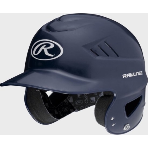 Rawlings - Honkbal Slaghelm - RCFH - Honkbal - Kinderen - Kunststof - Softbal - Donkerblauw - One Size Fits Most