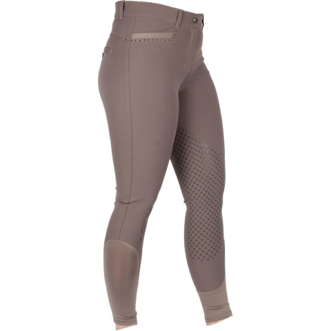 Mondoni Alexandria Rijbroek - Paardrijbroek - Maat: 40 - Taupe - Nylon