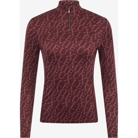 LeMieux Fleur Base Layer - maat 38 - merlot