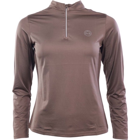Montar Trainingsshirt Everly Crystals Bruin - s