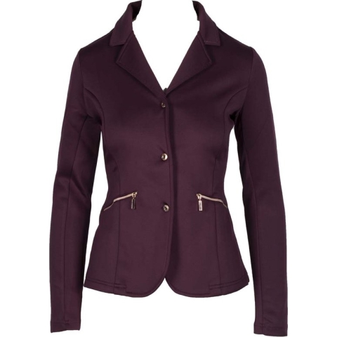 Mondoni Chantal JR Wedstrijdjas - Maat: 176 - Bordeaux - Polyester