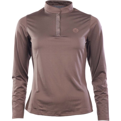 Montar Trainingsshirt Brielle Bruin - xl