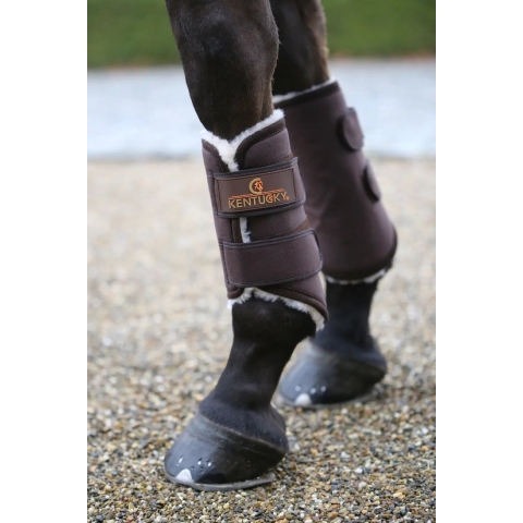 Kentucky TURNOUT BOOTS SOLIMBRA FRONT - Zwart - Maat Full