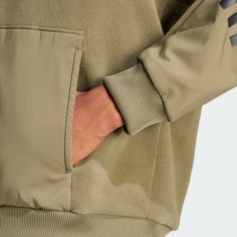 adidas Sportswear Future Icons 3-Stripes Hoodie - Unisex - Groen- XS