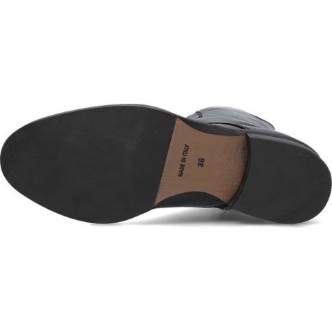 Notre-V 4001 Veterboots - Laarzen Met Veters - Dames - Zwart - Maat 38