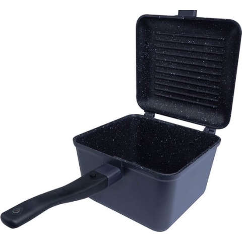 Ridgemonkey Connect Deep Pan & Griddle XL Granite Edition | Pannen en Ketels
