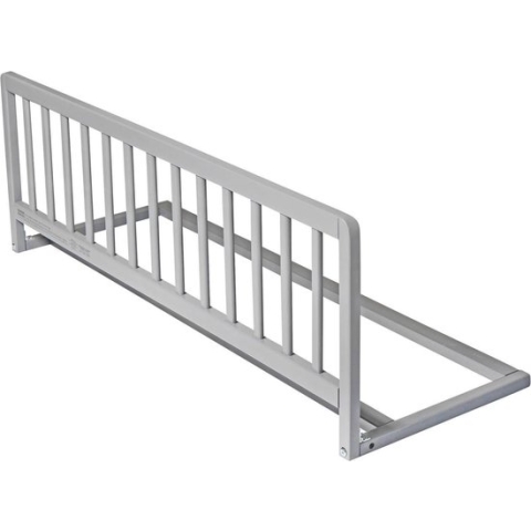 Safetots Houten Bedhek Assortiment, Grijs, 38cm Hoog x 110cm Breed, Peuter Bedrek voor Veiligheid, Veilig Kinder Bedhek, Voorgemonteerd, Eenvoudige Installatie