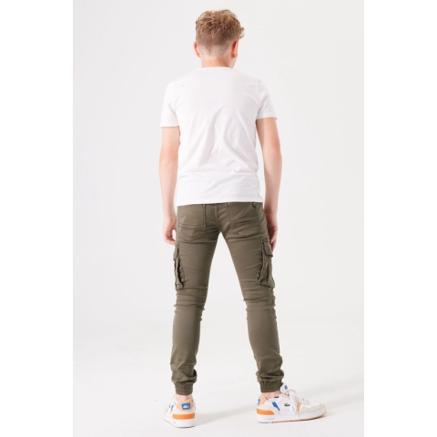 GARCIA Z3029 Jongens Regular Fit Broek Groen - Maat 170