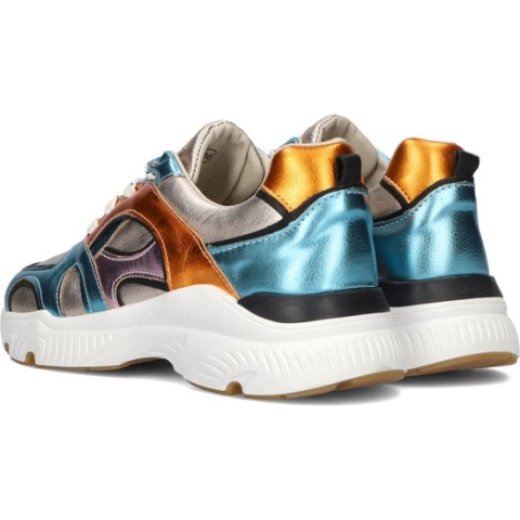 Wysh Bella Lage sneakers - Leren Sneaker - Meisjes - Multi - Maat 37