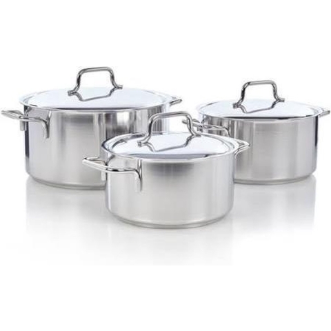 Demeyere Apollo 3-delige kookpottenset | Potten&Pannen | Keuken&Koken - Keukengerei | 5412191443033