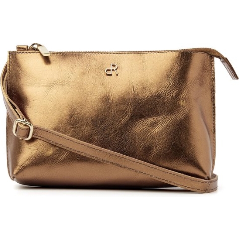 dR Amsterdam Schoudertas - Assorted Leather - Gold