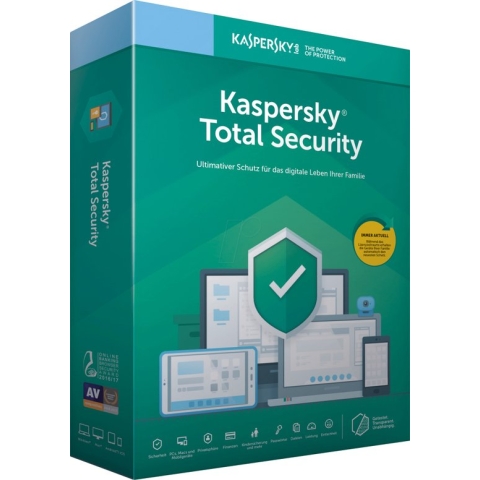 Kaspersky Total Security - 3 Apparaten - 1 jaar