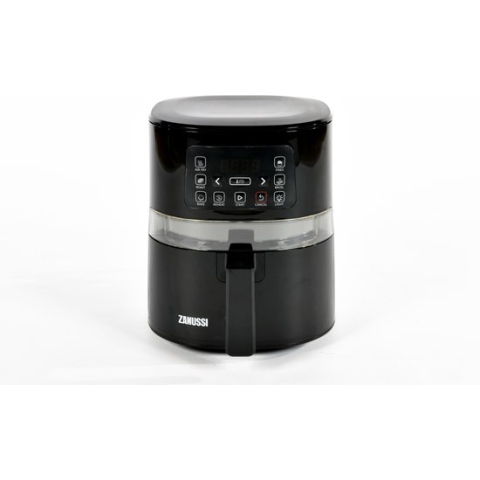 Zanussi - Hetelucht friteuse AF14 Essential Airfryer Zwart - Inhoud 4 liter met Grillrekje