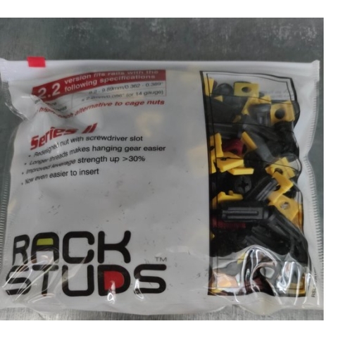 Minkels RACKSTUDS RED FOR THICKNESS 2 2 MM 100 A003T-000004-000-1 nieuw