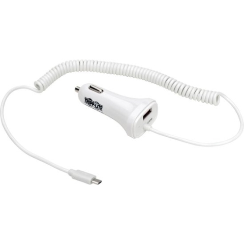Tripp-Lite U280-C02-S-M6 Dual USB Car Charger for Tablets and Cell Phones with Quick Charge 2.0 Technology TrippLite
