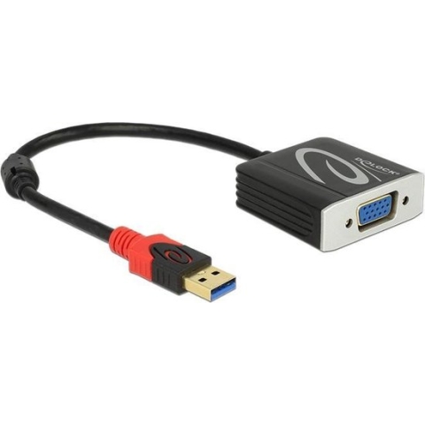 DeLOCK USB3.0 naar VGA adapter - 0,20 meter