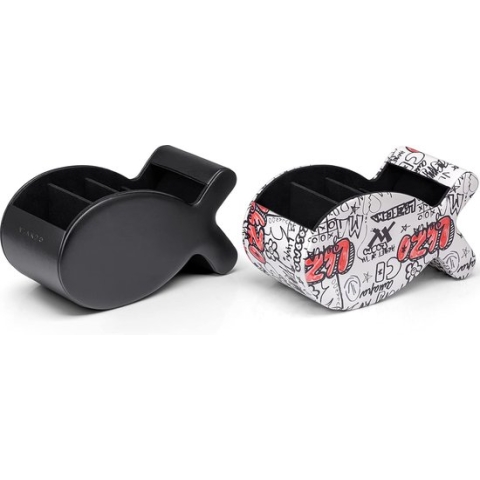 Afstandsbedieninghouder, gepersonaliseerd, grote houder voor tv, dvd, 4K-stick en Bluray afstandsbedieningen, afstandsbediening, opslag van leer voor pennen, mobiele telefoon