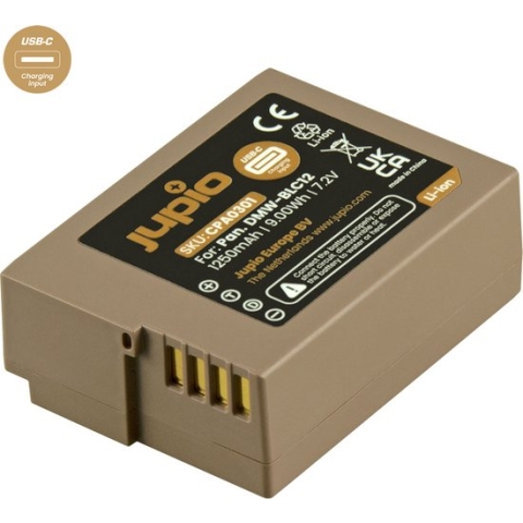 DMW-BLC12 *ULTRA C* (USB-C input) 1250mAh