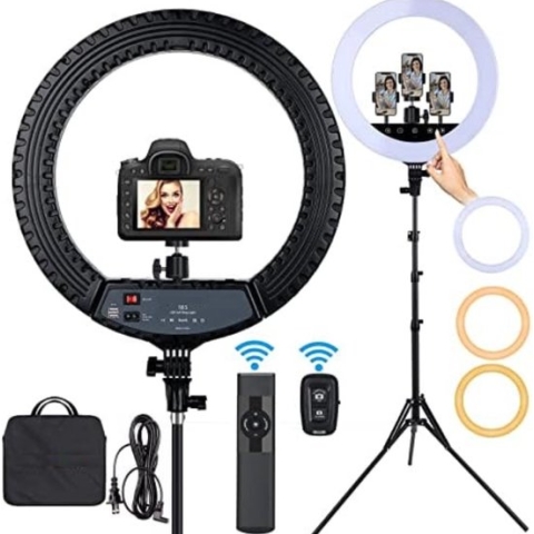 Gratyfied - Ringlamp Met Statief - Ringlight Met Statief - Ringlamp Statief