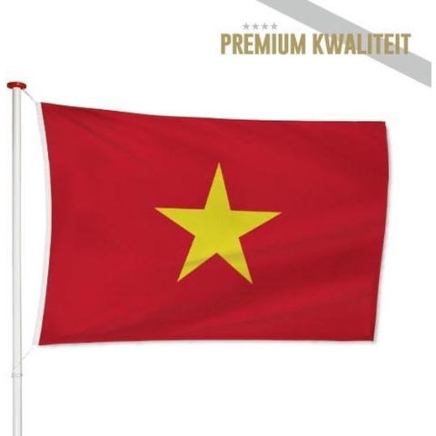 Vietnamese Vlag Vietnam 200x300cm - Kwaliteitsvlag - Geschikt voor buiten