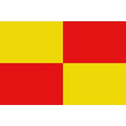 Vlag Kortessem 150x225cm