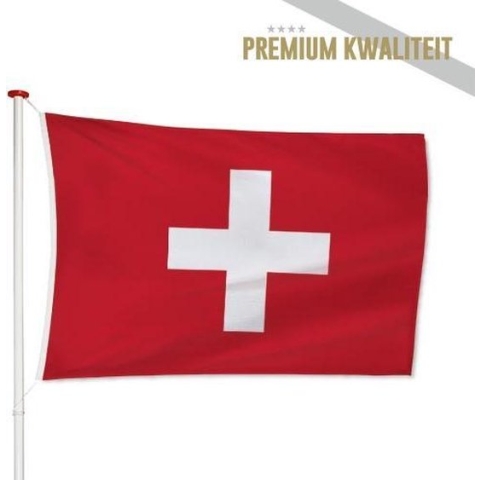 Zwitserse Vlag Zwitserland 200x300cm - Kwaliteitsvlag - Geschikt voor buiten