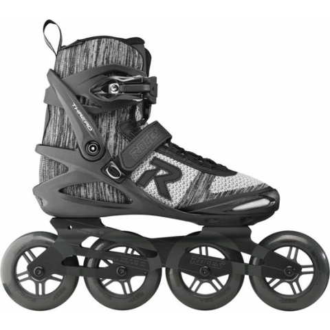 ROCES Inlineskates Unisex THREAD 90 Salt-N-Pepa - Zwart/Grijs 47