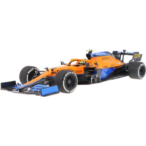 McLaren F1 Team MCL35M #4 (Lando Norris) 2nd Place Italian GP 2021 - 1:18 - Minichamps