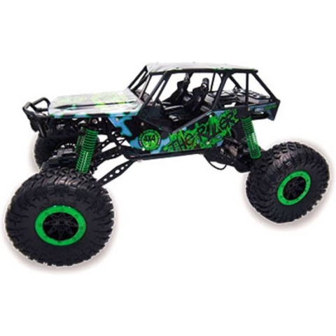 Amewi 22217 Crazy Crawler 1:10 RC modelauto voor beginners Elektro Crawler 4WD Incl. accu, oplader en batterijen voor d