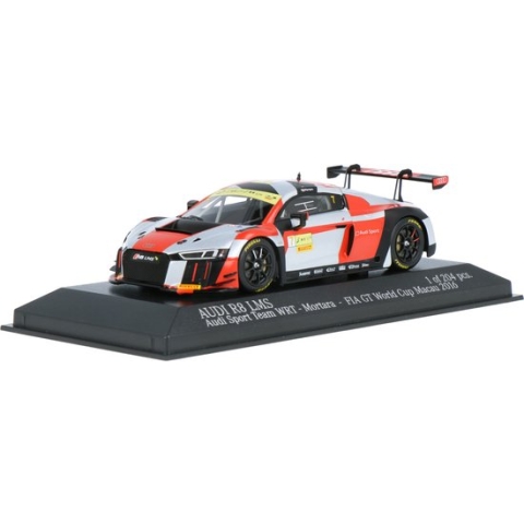 Audi R8 LMS Minichamps 1:43 2016 Edoardo Mortara Audi Sport WRT 437161107 FIA GT World Cup