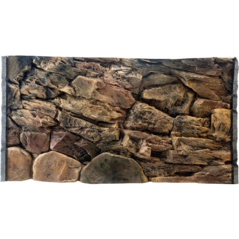 achterwand aquarium 1,16 meter bruin
