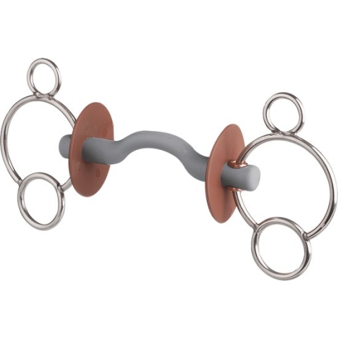 Beris 3-ringenbit Stang/tongvrijheid 14cm Hard