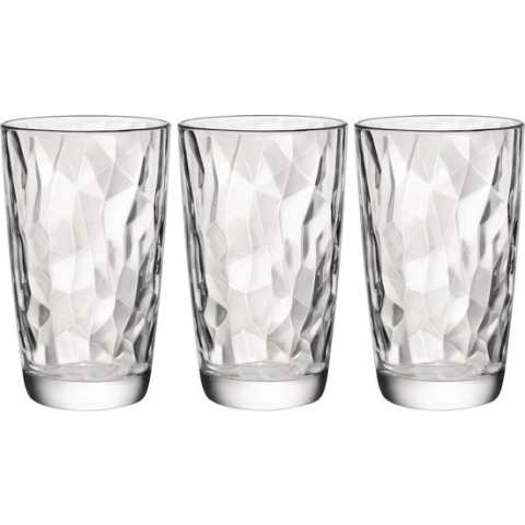 18x Stuks waterglazen/sapglazen transparant 470 ml - Glazen / longdrinkglazen