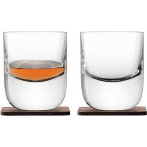 L.S.A. Whisky Renfrew Whisky Glas - 270 ml - Set van 2 Stuks